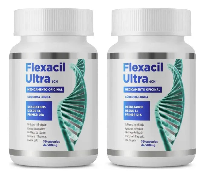 2 Unidades de Flexacil Original importado x 30 capsulas original