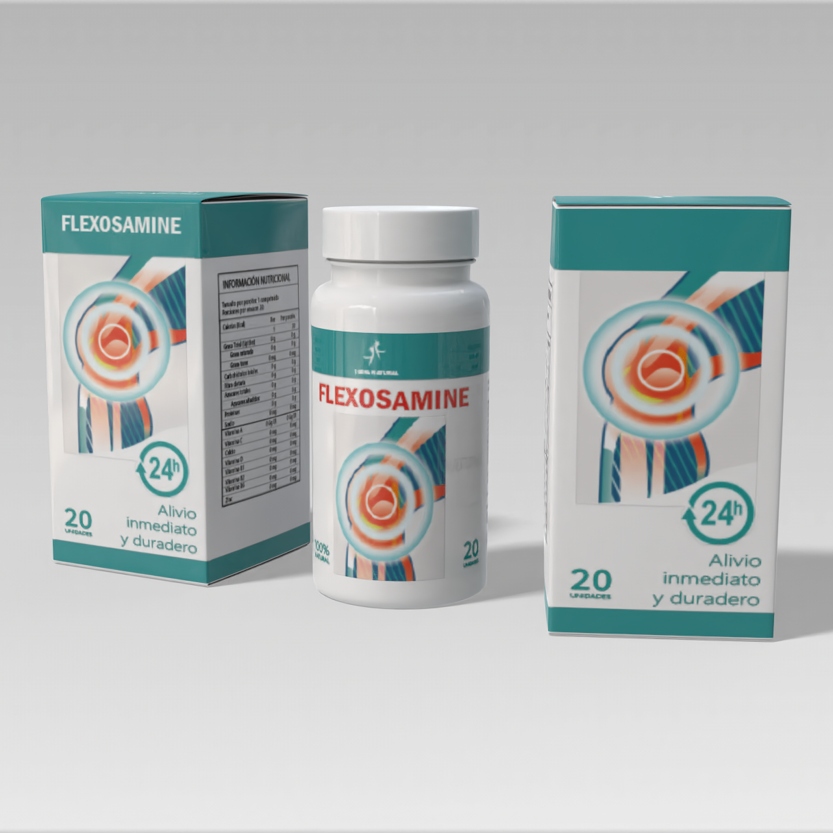 1 Unidad de Flexosamine Original importado de USA