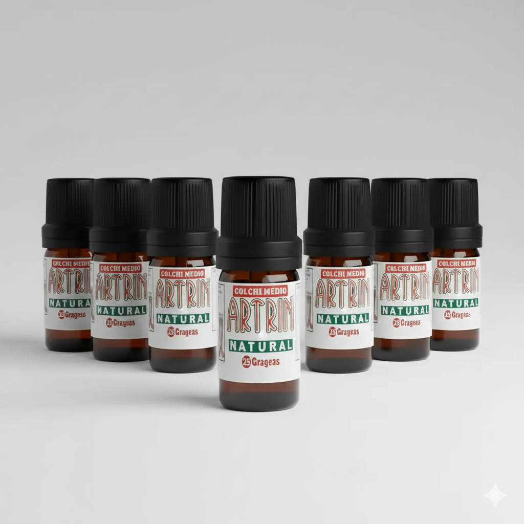 Artrin Natural Cubano x 25 comprimidos natural | 7 Unidades originales en grageas